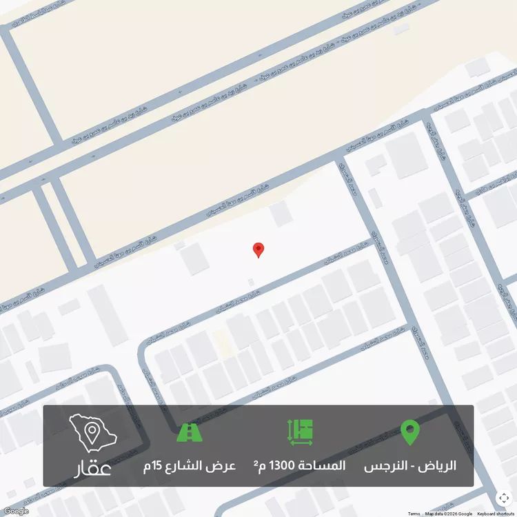 أرض للبيع في شارع محمد النشيلي, حي النرجس, مدينة الرياض, منطقة الرياض