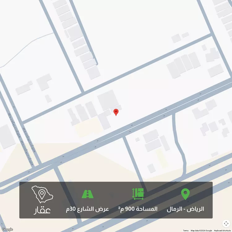 أرض للبيع في شارع عبدالله بن حبان, حي الرمال, مدينة الرياض, منطقة الرياض