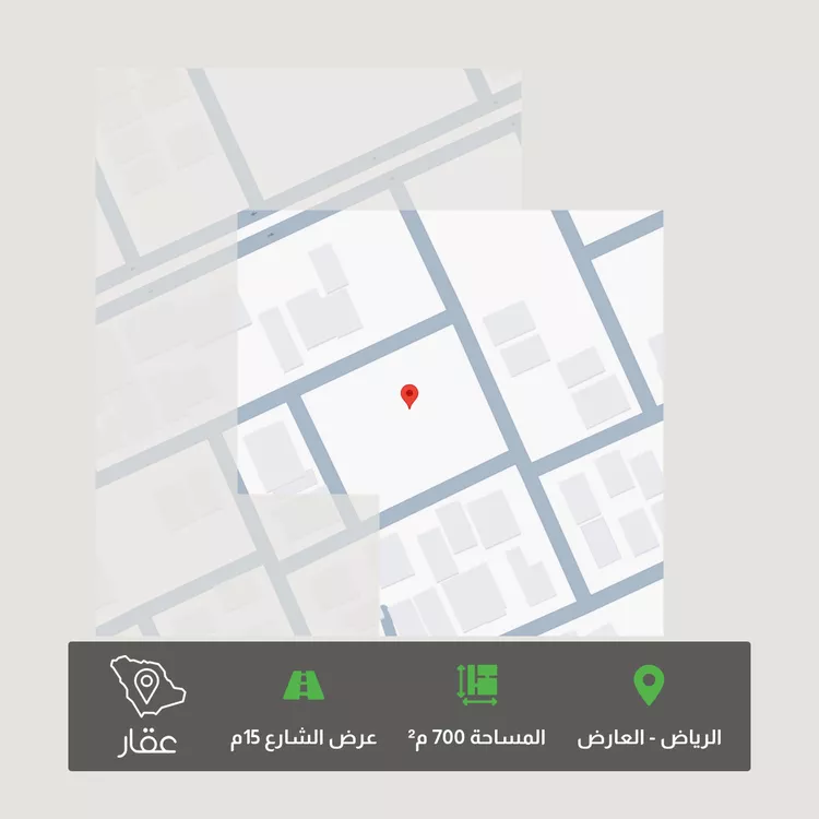 أرض للبيع في شارع محمد بن عبدالعزيز بن هيزع, حي العارض, مدينة الرياض, منطقة الرياض