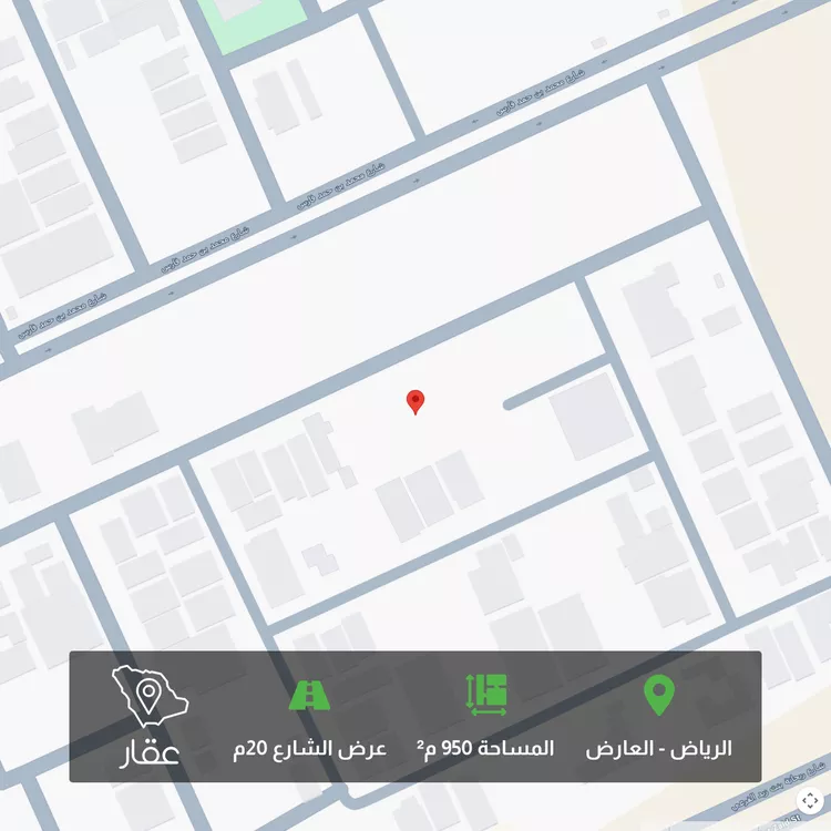 أرض للبيع في شارع ابن الغضائري, حي العارض, مدينة الرياض, منطقة الرياض