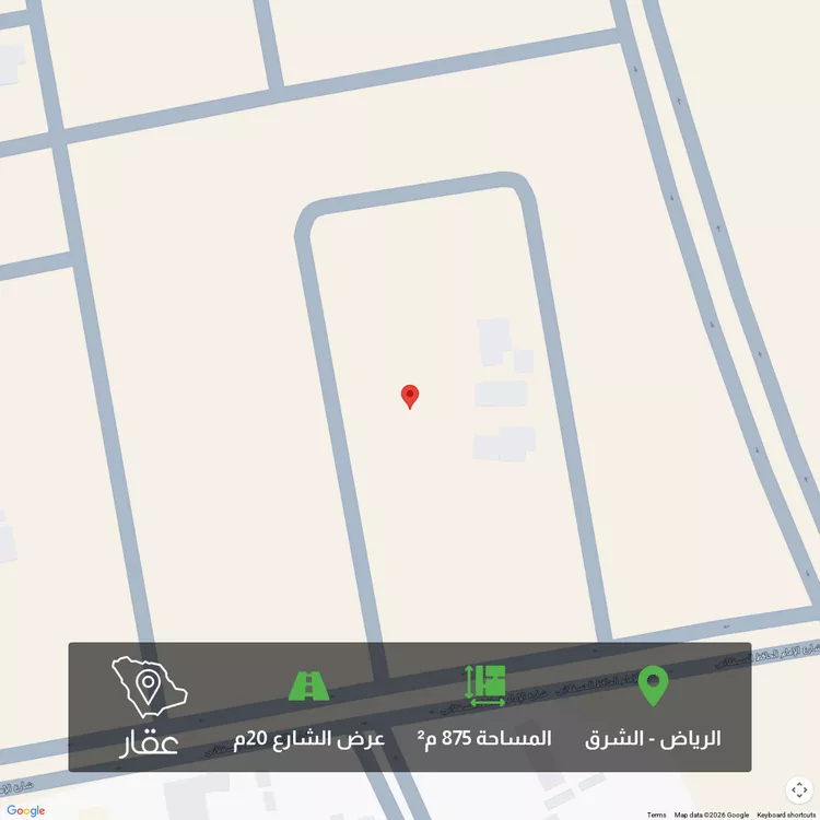 أرض للبيع في حي البيان, مدينة الرياض, منطقة الرياض