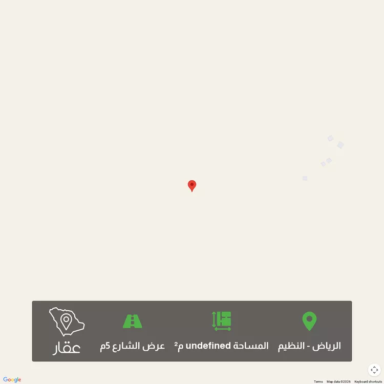 أرض للبيع في حي الجنادرية ، الرياض ، منطقة الرياض