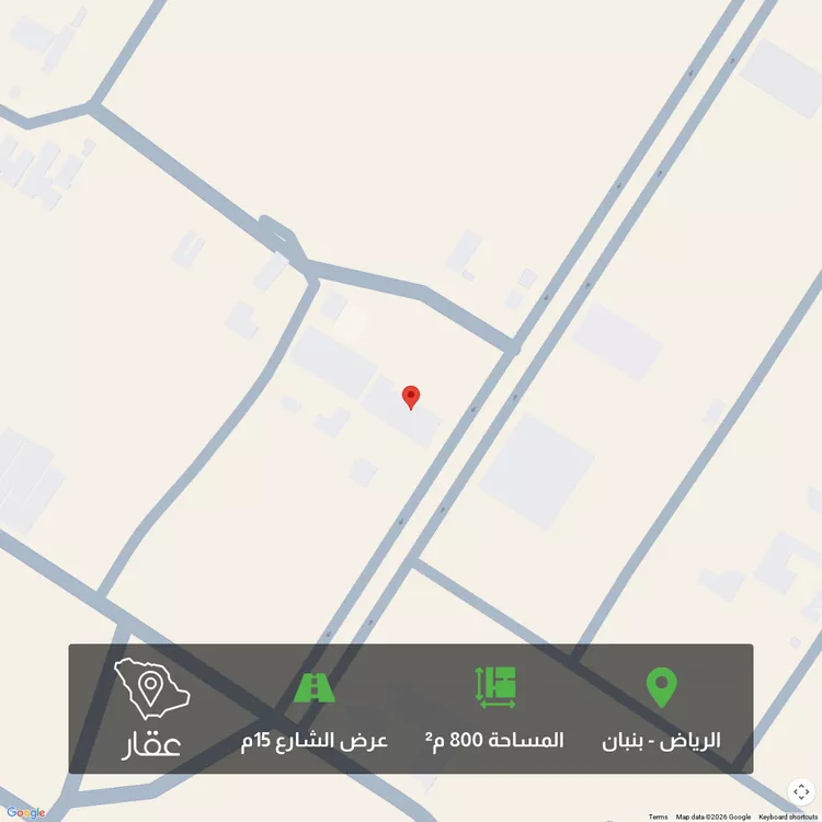 أرض للبيع في شارع شهيد الدين ثم الوطن أمجد بن يحيي بن أحمد غزواني, حي الخير, مدينة الرياض, منطقة الرياض