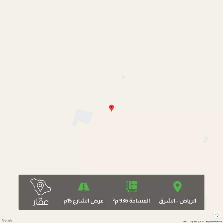 أرض للبيع في شارع الماضي ، حي الزاهر ، الرياض ، منطقة الرياض 1 صورة