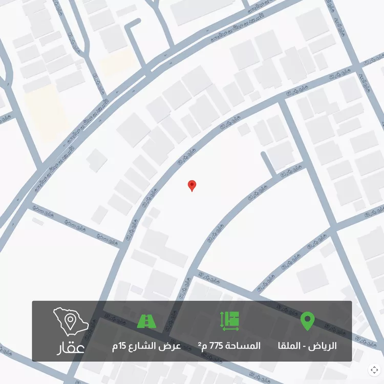 أرض للبيع في شارع رقم 68, حي الملقا, مدينة الرياض, منطقة الرياض