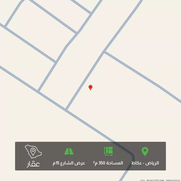 أرض للبيع في شارع 7 عكاظ, حي عكاظ, مدينة الرياض, منطقة الرياض