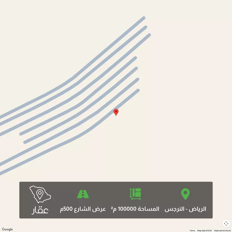 أرض للبيع في حي النرجس, مدينة الرياض, منطقة الرياض 1 صورة