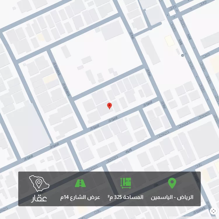 Land for Sale in Riyadh Al Yasmin