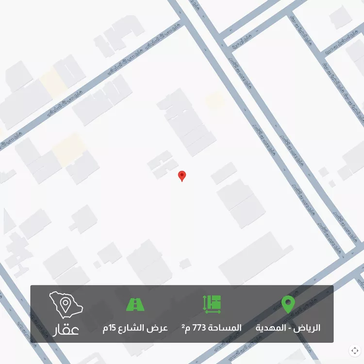أرض للبيع في شارع فضالة الغنوي, حي المهدية, مدينة الرياض, منطقة الرياض