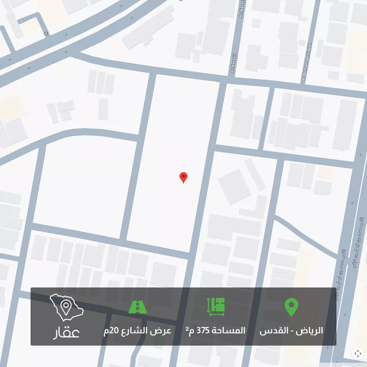 أرض للبيع في شارع نفجان, حي القدس, مدينة الرياض, منطقة الرياض