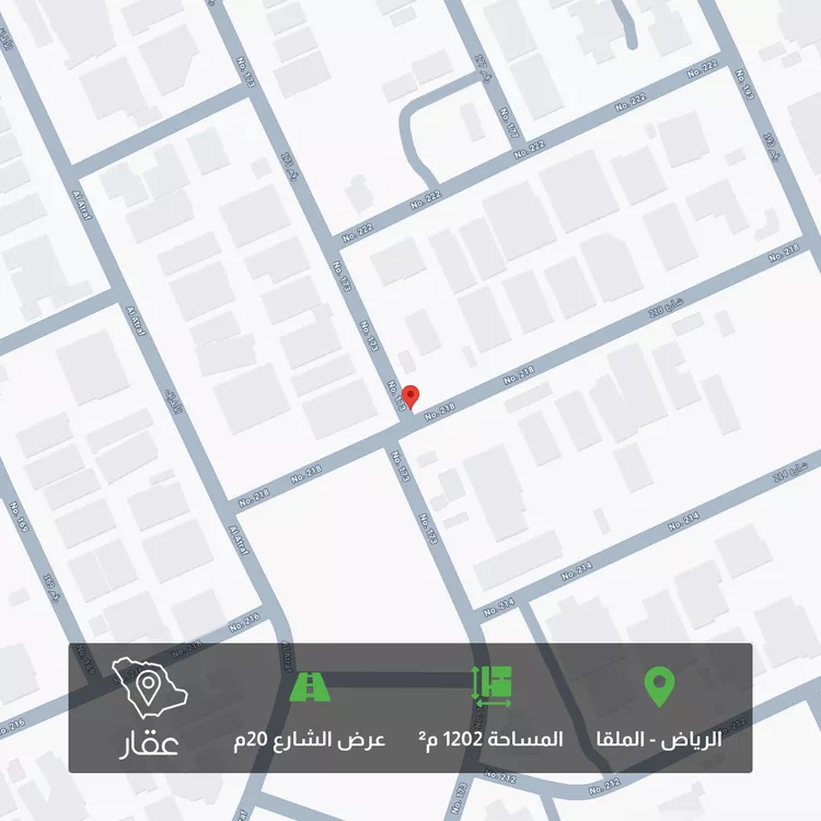 أرض للبيع في حي الملقا, مدينة الرياض, منطقة الرياض