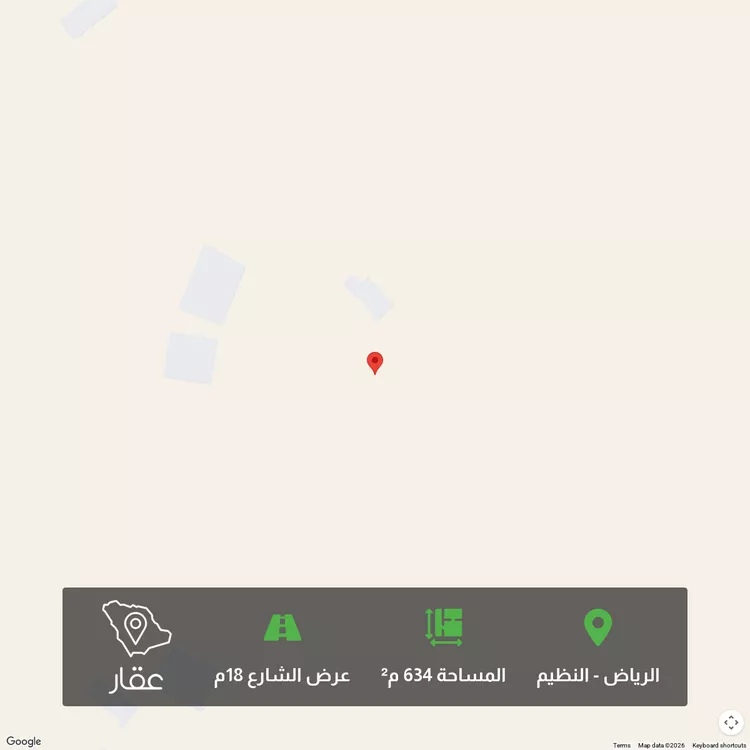 أرض للبيع في حي النظيم, مدينة الرياض, منطقة الرياض 1 صورة