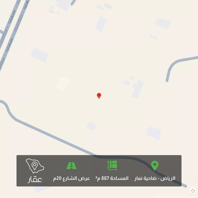 أرض للبيع في شارع عيد بن محمد الانصاري, حي ضاحية نمار, مدينة الرياض, منطقة الرياض