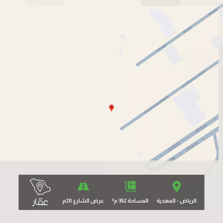 أرض للبيع في شارع آمنة بنت سعيد بن العاص, حي المهدية, مدينة الرياض, منطقة الرياض