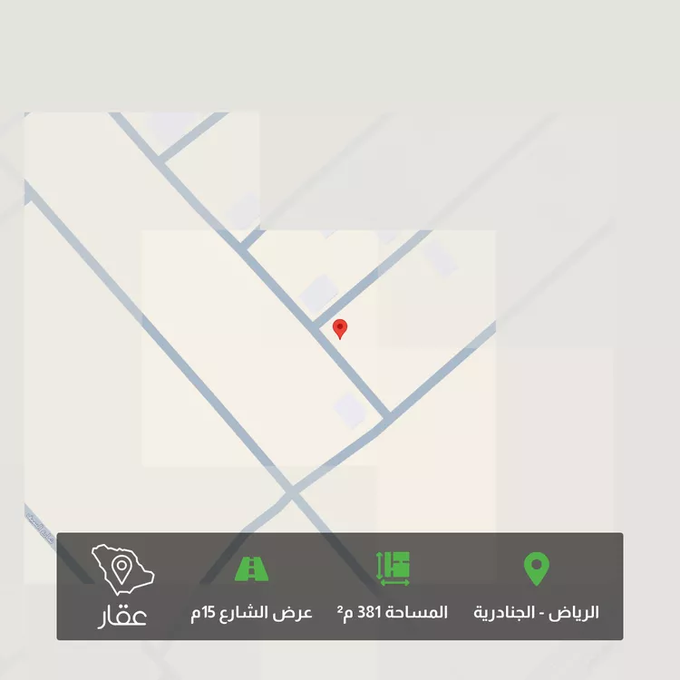 أرض للبيع في شارع الربع الخالي ، حي الجنادرية ، الرياض ، منطقة الرياض