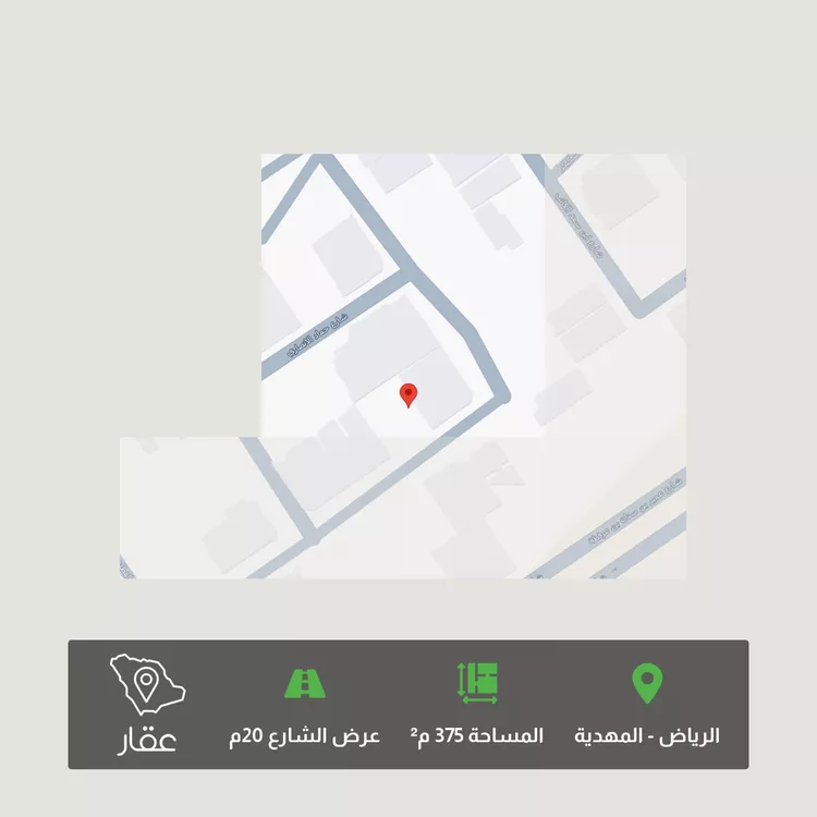 أرض للبيع في شارع محمد بن مسعود الزواوي, حي المهدية, مدينة الرياض, منطقة الرياض