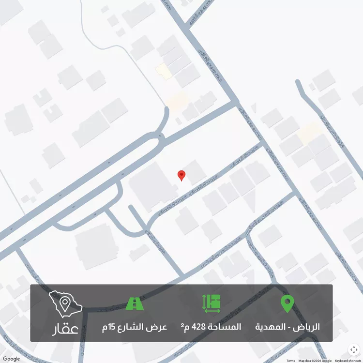 أرض للبيع في شارع عطاء الخراساني, حي المهدية, مدينة الرياض, منطقة الرياض