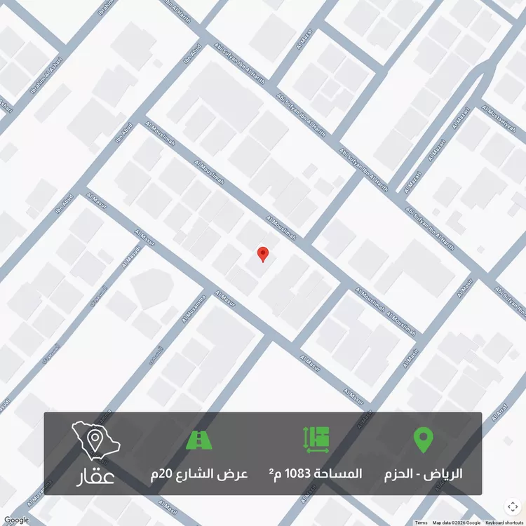 Land for Sale in Riyadh Al Hazm