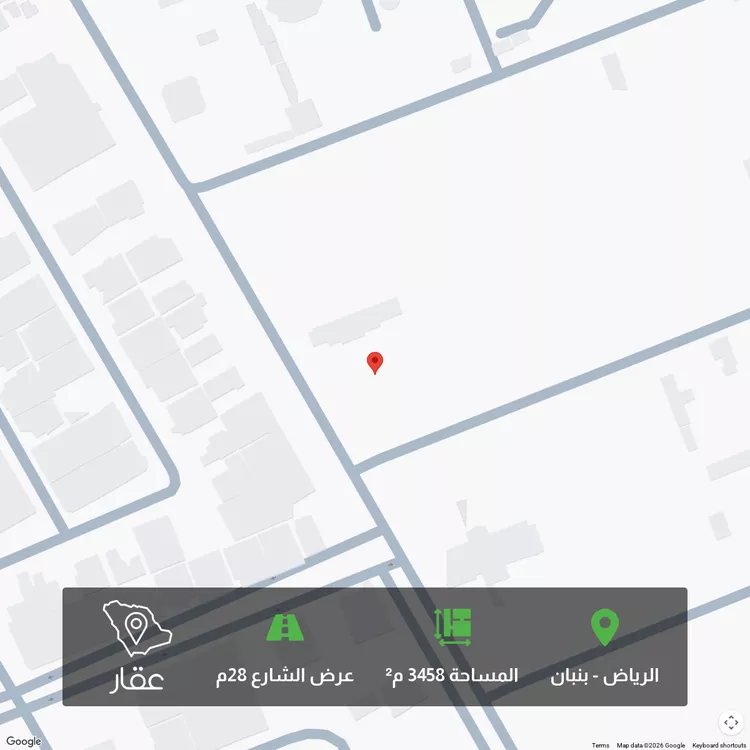 أرض للبيع في شارع عقرباء 233, حي عقرباء, مدينة الجبيلة, منطقة الرياض