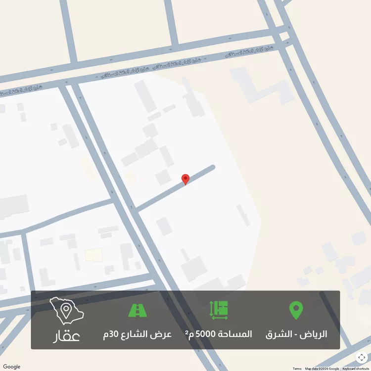 أرض للبيع في شارع أسلم الأندلسي, حي البيان, مدينة الرياض, منطقة الرياض