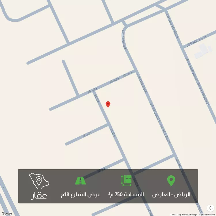أرض للبيع في شارع البديع الشمالي ، حي العارض ، الرياض ، منطقة الرياض