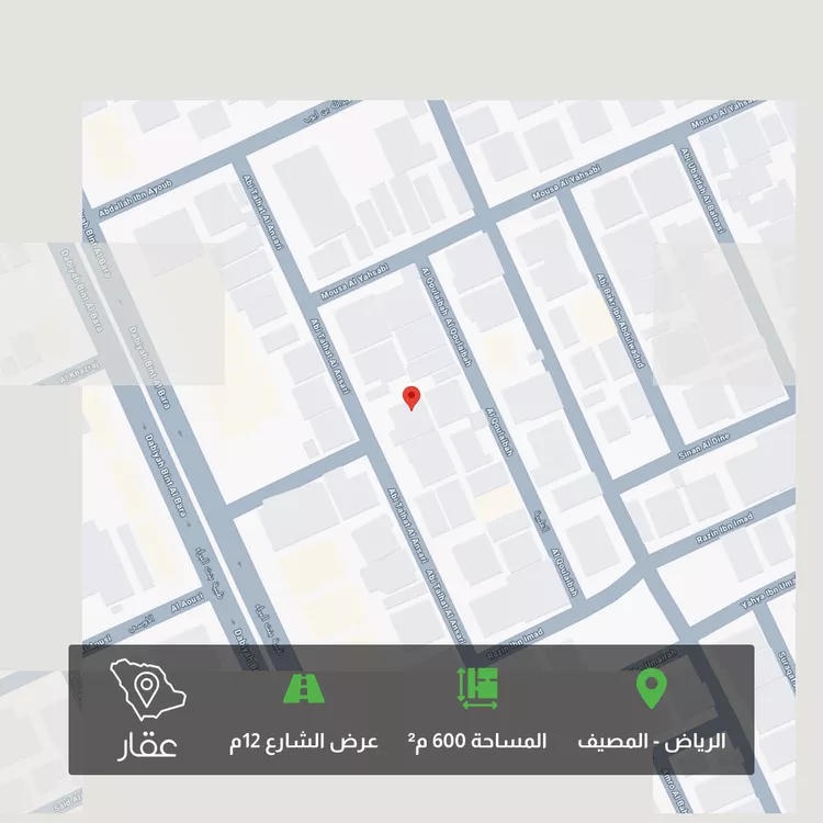 أرض للبيع في شارع أبي طلحة الأنصاري, حي المصيف, مدينة الرياض, منطقة الرياض