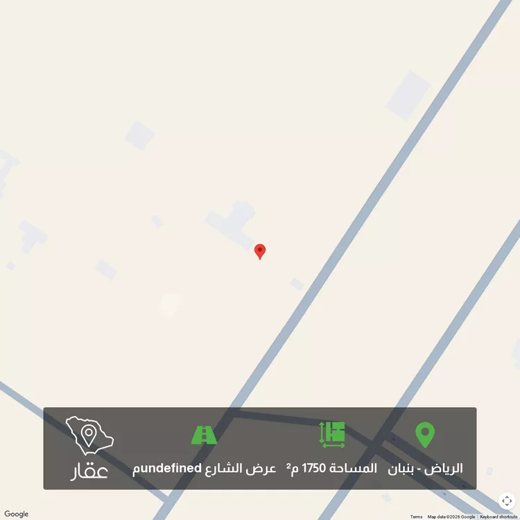 أرض للبيع في شارع إبراهيم الصحراوي ، حي بنبان ، الرياض ، حريملاء