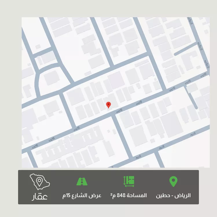 أرض للبيع في شارع القوس, حي حطين, مدينة الرياض, منطقة الرياض