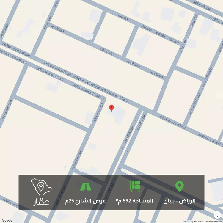 أرض للبيع في شارع حسان ابن ثابت, حي القرينة الجديدة, مدينة حريملاء, منطقة الرياض