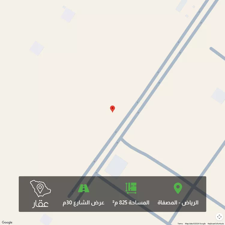 أرض للبيع في شارع حائط الماء, حي المصفاة, مدينة الرياض, منطقة الرياض صورة 2