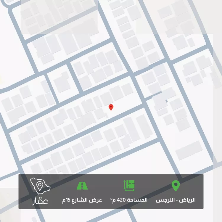 أرض للبيع في شارع الشعيفان, حي النرجس, مدينة الرياض, منطقة الرياض