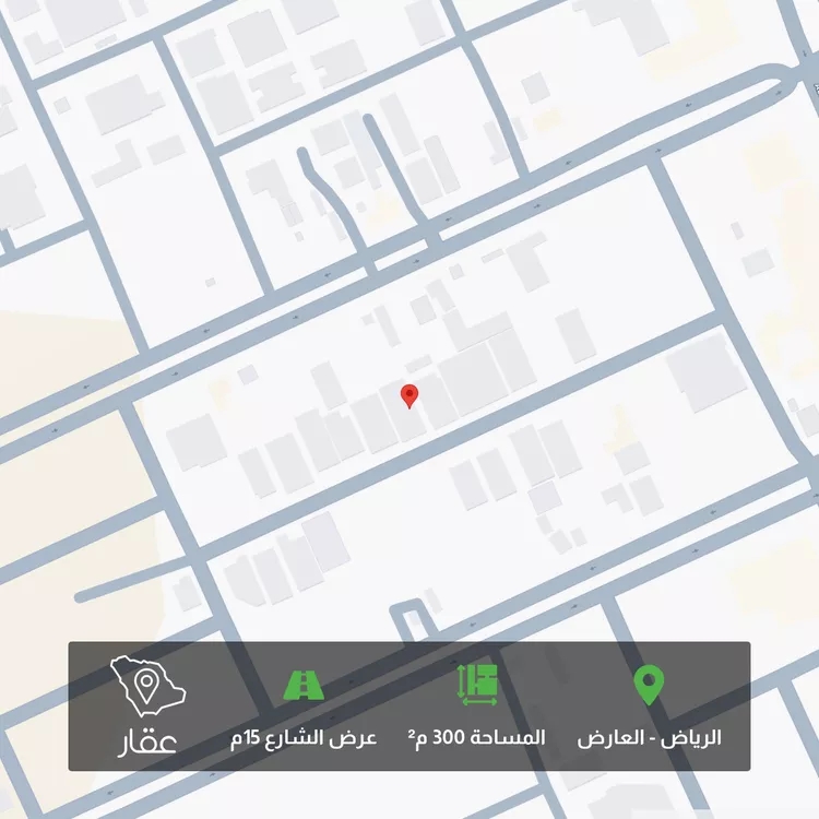 أرض للبيع في شارع أحمد بن عبداللطيف السنبسي, حي العارض, مدينة الرياض, منطقة الرياض 1 صورة