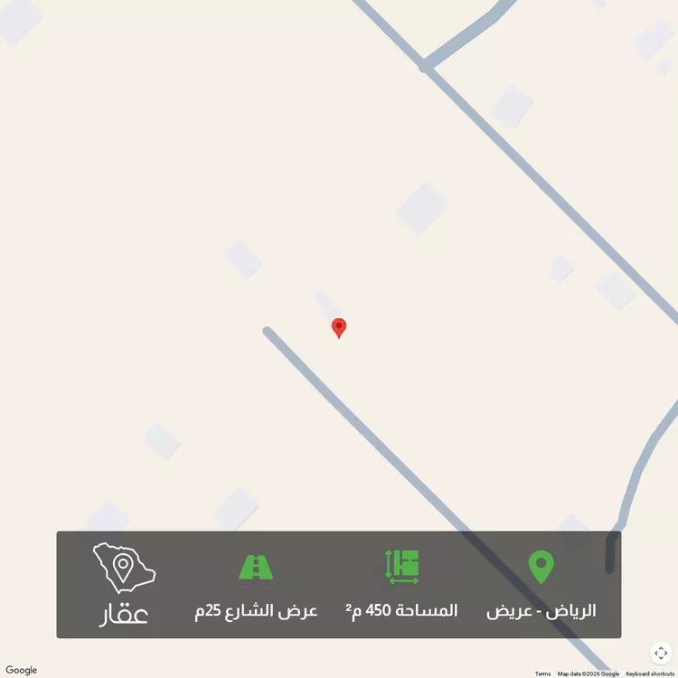 أرض للبيع في شارع جبل الضبيان, حي عريض, مدينة الرياض, منطقة الرياض