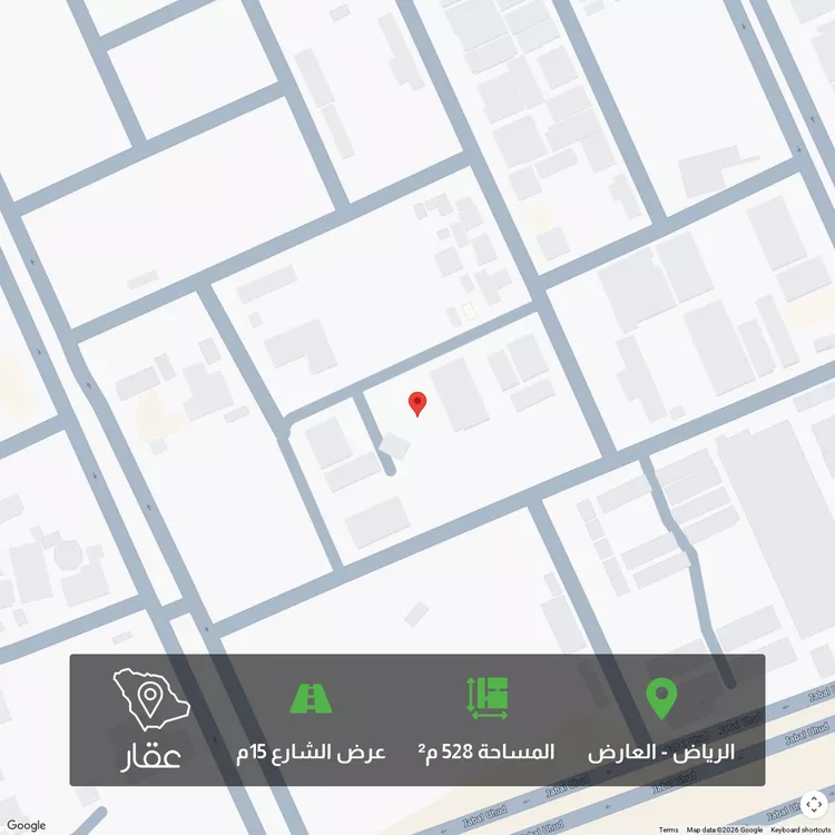 أرض للبيع في شارع محمد بن علي الدقوقي, حي الجنادرية, مدينة الرياض, منطقة الرياض صورة 2