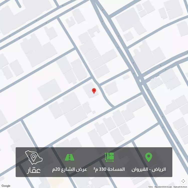 أرض للبيع في شارع عقرباء 166, حي عقرباء, مدينة الجبيلة, منطقة الرياض