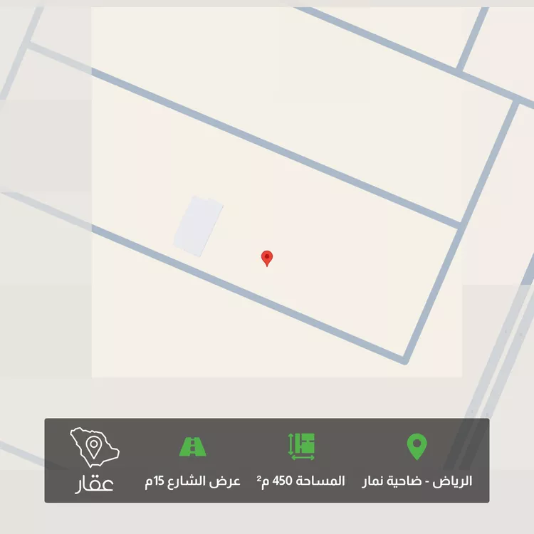 أرض للبيع في حي ضاحية نمار, مدينة الرياض, منطقة الرياض