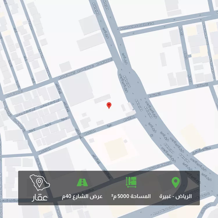 أرض للبيع في شارع طريق الخرج الفرعي, حي غبيرا, مدينة الرياض, منطقة الرياض