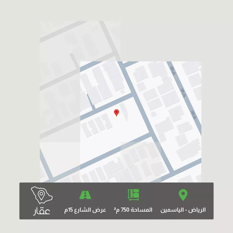 أرض للبيع في شارع رقم 116, حي الياسمين, مدينة الرياض, منطقة الرياض