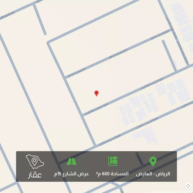 أرض للبيع في شارع حميري بن كراثة الربعي, حي العارض, مدينة الرياض, منطقة الرياض