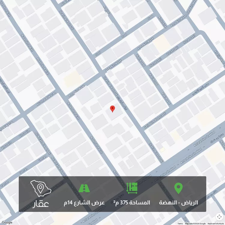 أرض للبيع في شارع ابراهيم الرشودي, حي النهضة, مدينة الرياض, منطقة الرياض