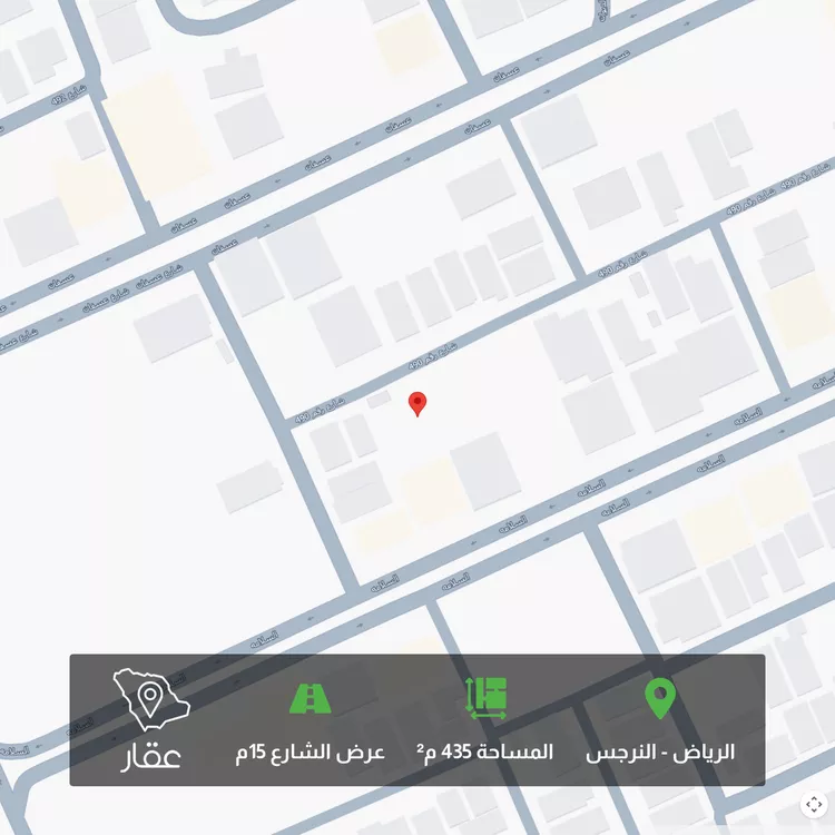 أرض للبيع في شارع رقم 490, حي النرجس, مدينة الرياض, منطقة الرياض