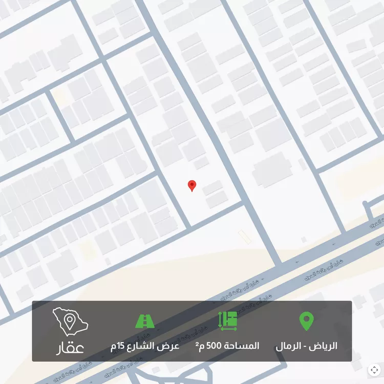 أرض للبيع في شارع عبد السيد بن علي الزيتوني , حي الرمال, مدينة الرياض, منطقة الرياض