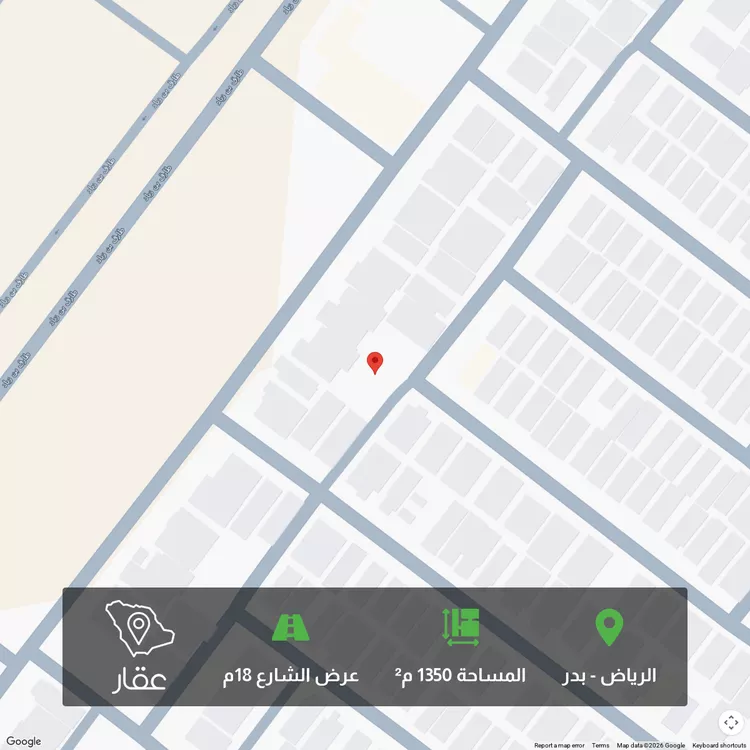 أرض للبيع في شارع أبي الطيب, حي بدر, مدينة الرياض, منطقة الرياض صورة 2