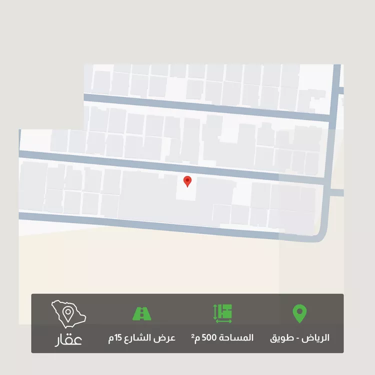 أرض للبيع في شارع ثابت الجرجاني, حي طويق, مدينة الرياض, منطقة الرياض