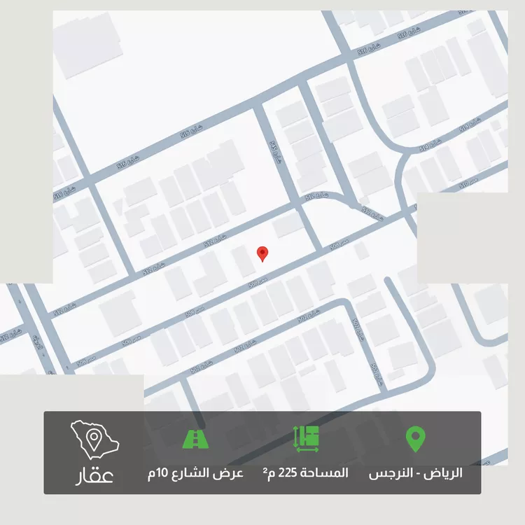 أرض للبيع في شارع رقم 508, حي النرجس, مدينة الرياض, منطقة الرياض