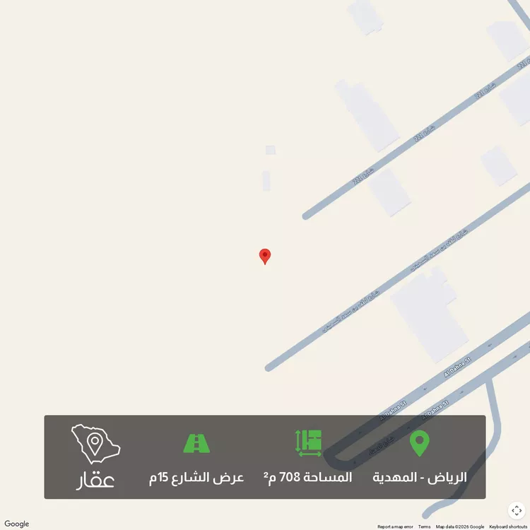 Land for Sale in Riyadh Al Mahdiyah