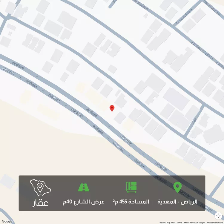 أرض للبيع في شارع السيل الكبير, حي المهدية, مدينة الرياض, منطقة الرياض