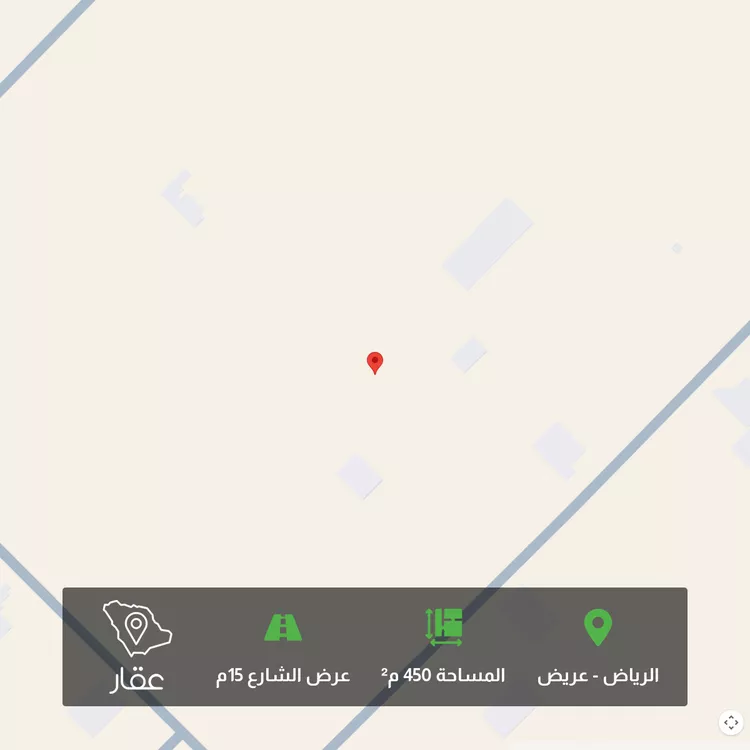 أرض للبيع في حي عريض, مدينة الرياض, منطقة الرياض
