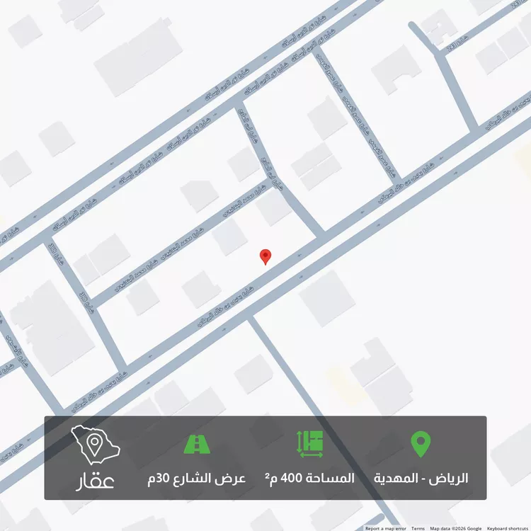 Land for Sale in Riyadh Al Mahdiyah