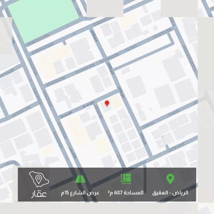 أرض للبيع في شارع المنتشر, حي العقيق, مدينة الرياض, منطقة الرياض